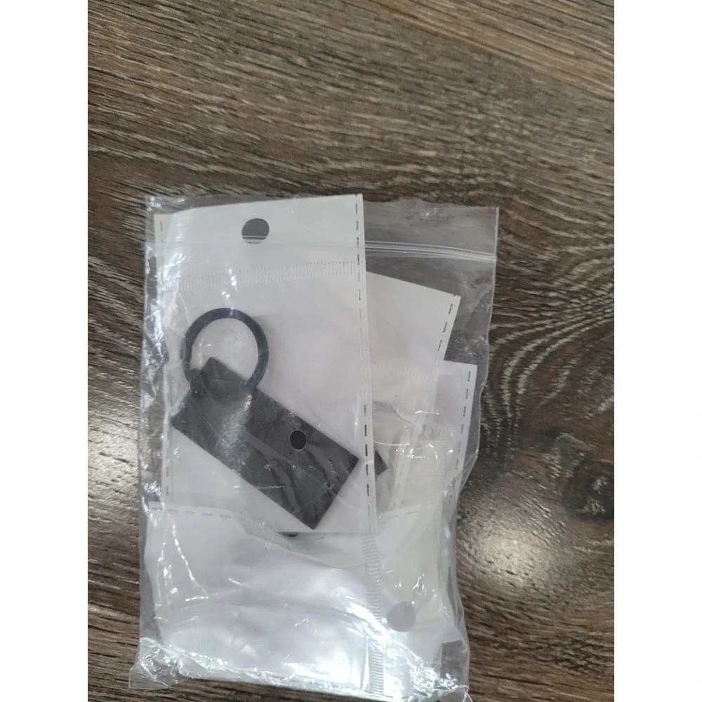 7 Piece Metal Keychain‎ Blanks Rectangle Stainless Steel Name Tag Engraving #S